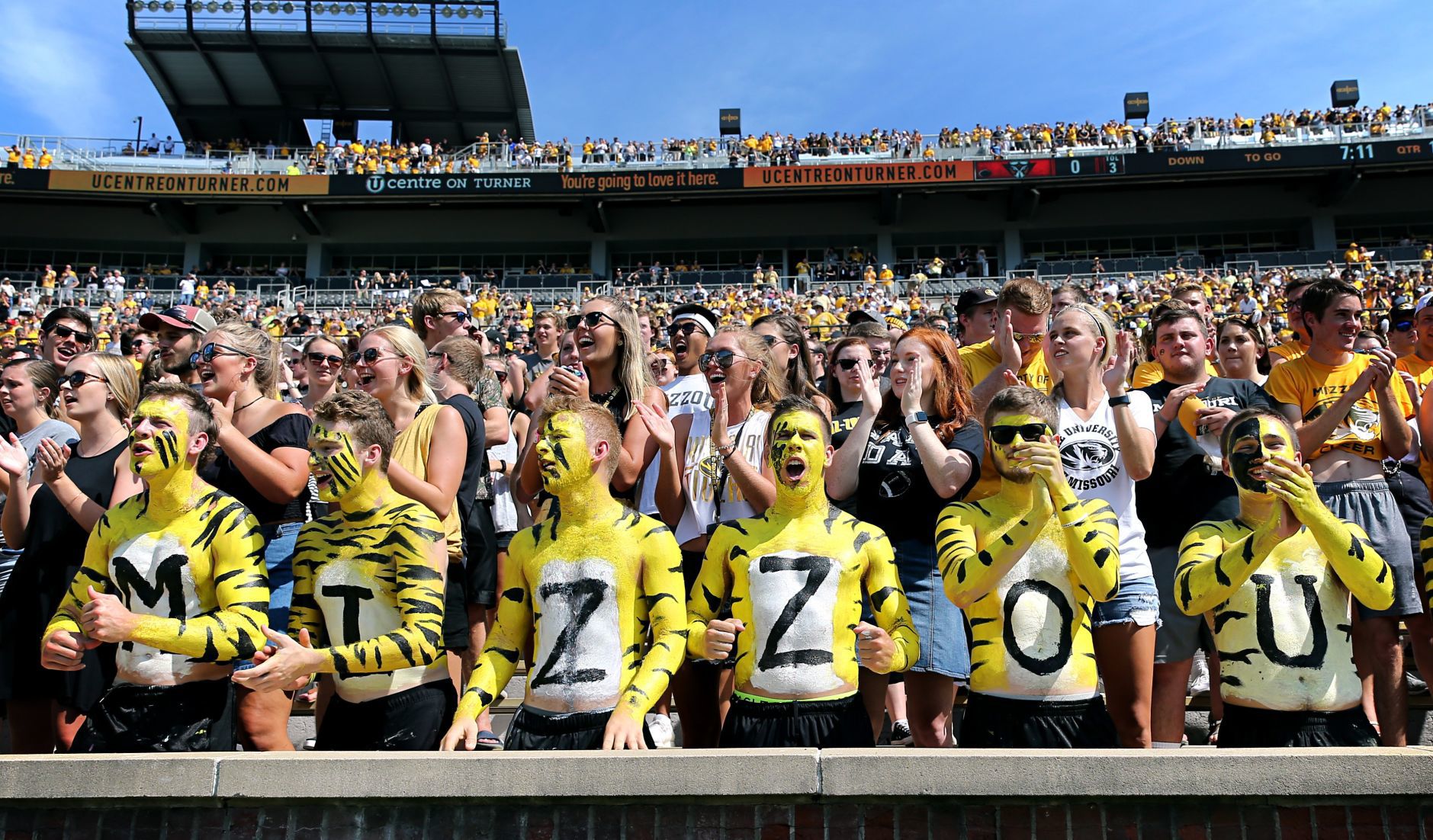 University of Tennessee Martin vs University of Missouri football